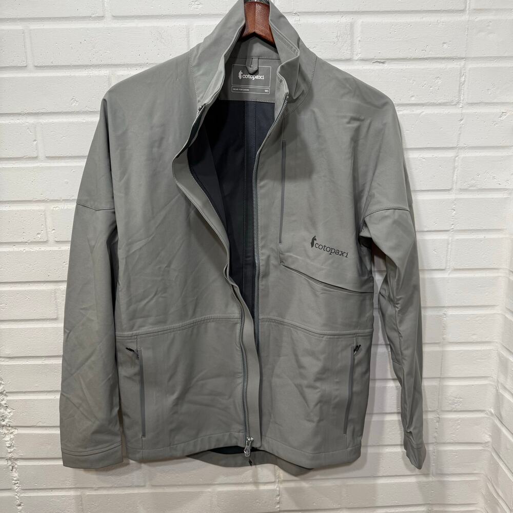 Cotopaxi NWOT Kinsa Soft Shell Jacket Gray Sz Sml Gorpcore Minimalist‎ Versatile - Picture 2 of 14